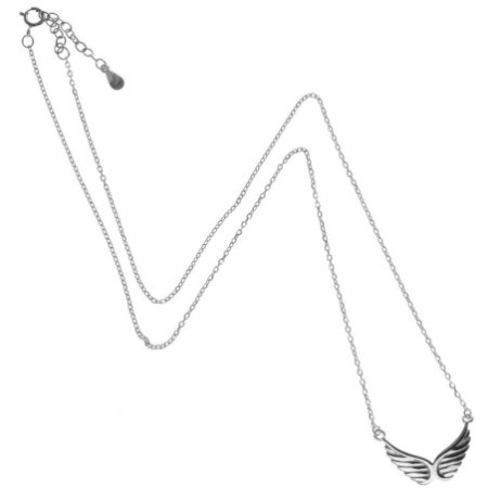 Strieborný náhrdelník - anjelské krídlo, dĺžka 43 až 46 cm | Argento.sk