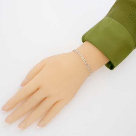 Strieborný náramok - vzor Figaruchi, šírka 3 mm | Argento.sk
