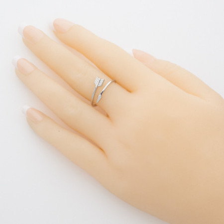 Strieborný prsteň - šíp Amora | Argento.sk