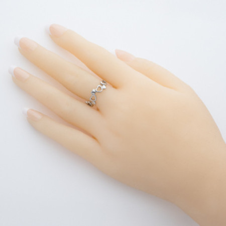 Strieborný prsteň - srdiečko | Argento.sk