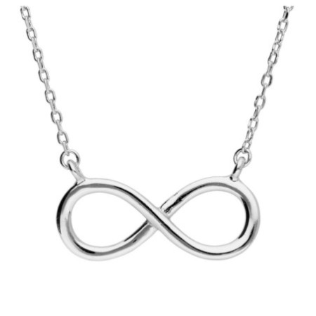 Strieborný náhrdelník - nekonečno, dĺžka 43 až 46 cm | Argento.sk