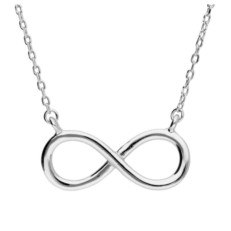 Strieborný náhrdelník - nekonečno, dĺžka 43 až 46 cm | Argento.sk
