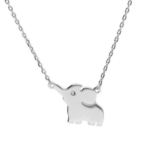 Strieborný náhrdelník - slon, dĺžka 43 až 46 cm | Argento.sk