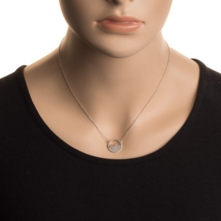 Strieborný náhrdelník - hory, dĺžka 42 až 46 cm | Argento.sk