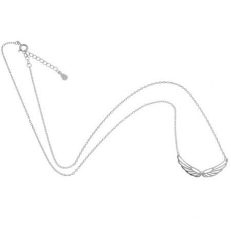 Strieborný náhrdelník - anjelské krídlo, dĺžka 43 až 46 cm | Argento.sk