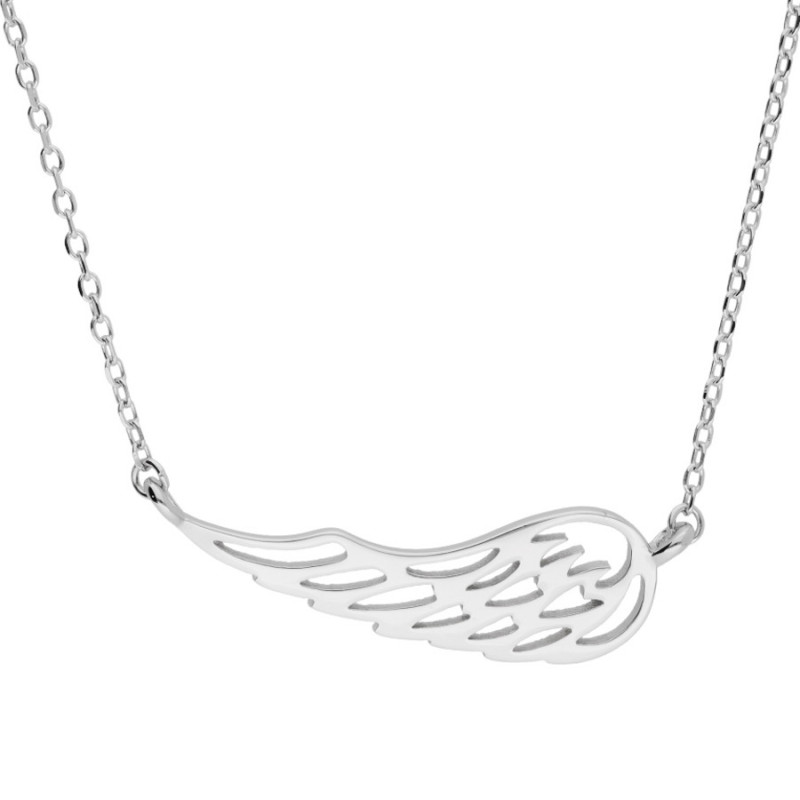Strieborný náhrdelník - anjelské krídlo, dĺžka 43 až 46 cm | Argento.sk
