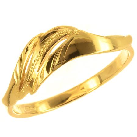 Pozlátený strieborný prsteň - s ručným gravírom | Argento.sk