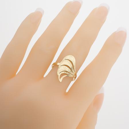 Pozlátený strieborný prsteň - s ručným gravírom | Argento.sk