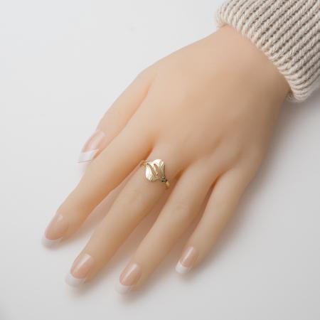 Pozlátený strieborný prsteň - s ručným gravírom | Argento.sk