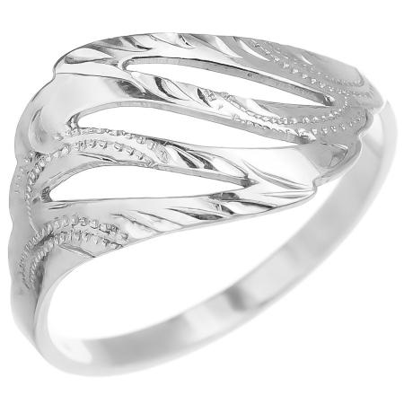 Strieborný prsteň - s ručným gravírom | Argento.sk