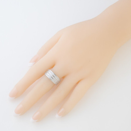 Strieborný prsteň - číre okrúhle zirkóny | Argento.sk