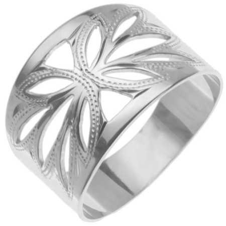 Strieborný prsteň - s ručným gravírom | Argento.sk