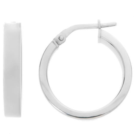 Strieborné náušnice kruhy - 19 mm priemer | Argento.sk