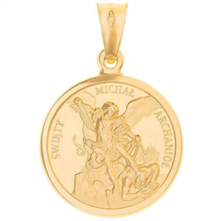Zlatý prívesok - sv. Michal Archanjel | Argento.sk