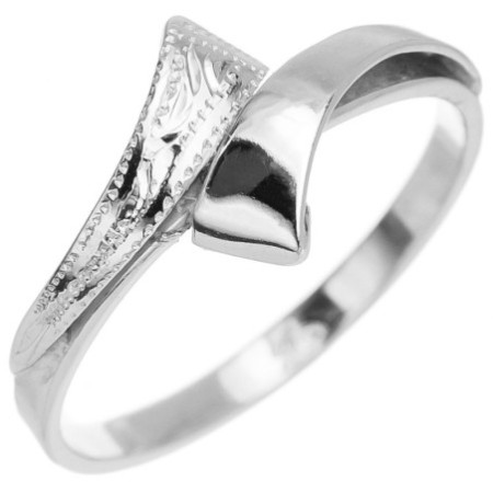 Strieborný prsteň - s ručným gravírom | Argento.sk