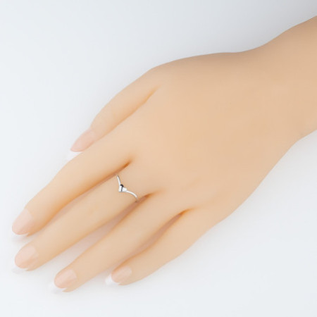 Strieborný prsteň - srdiečko | Argento.sk