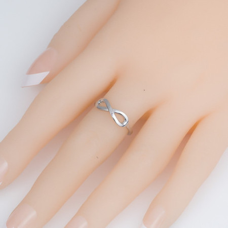 Strieborný prsteň - nekonečno | Argento.sk