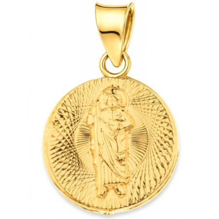 Zlatý prívesok - Panna Mária Guadalupská, Svätý Júda Tadeáš | Argento.sk