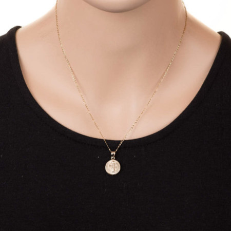 Zlatý prívesok - Panna Mária Guadalupská, Svätý Júda Tadeáš | Argento.sk