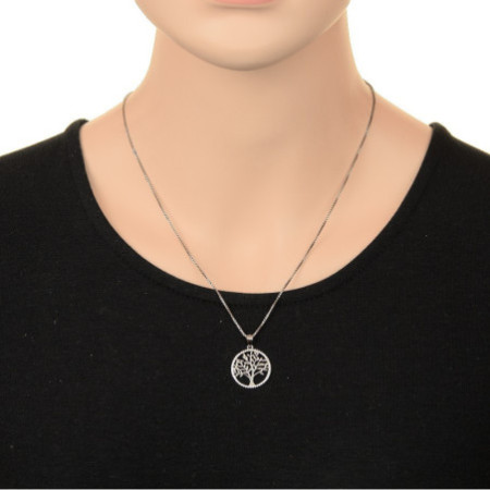 Strieborný prívesok - strom života, číre okrúhle zirkóny | Argento.sk