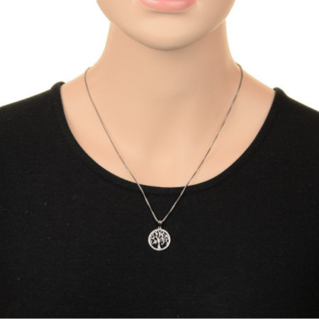 Strieborný prívesok - strom života, číre okrúhle zirkóny | Argento.sk