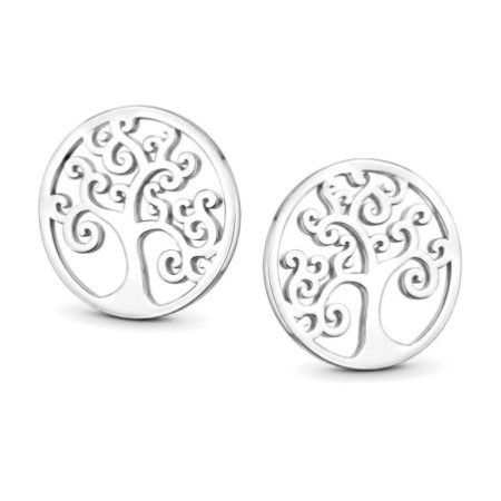 Strieborné náušnice - strom života | Argento.sk