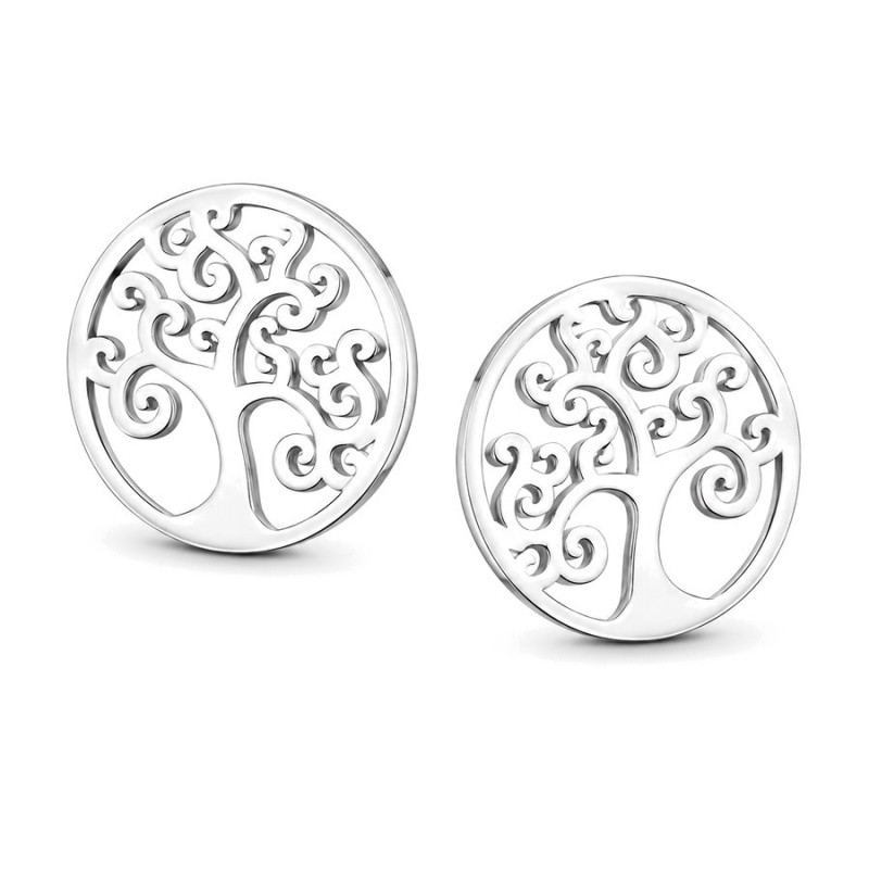 Strieborné náušnice - strom života | Argento.sk