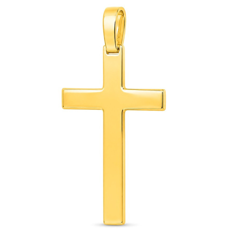 Pozlátený strieborný prívesok - krížik | Argento.sk