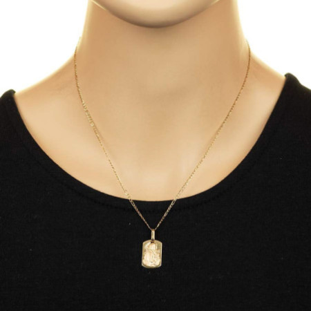 Zlatý prívesok - Panna Mária s Ježiškom | Argento.sk