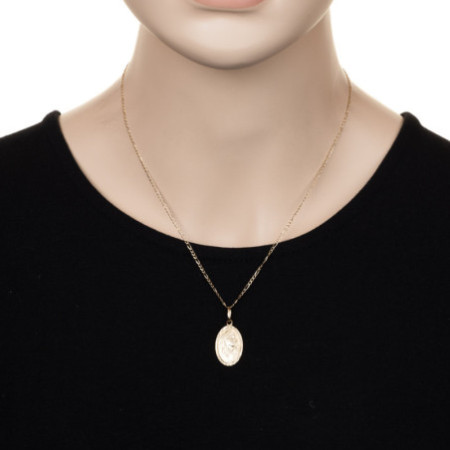 Zlatý prívesok - modliaca sa Panna Mária | Argento.sk