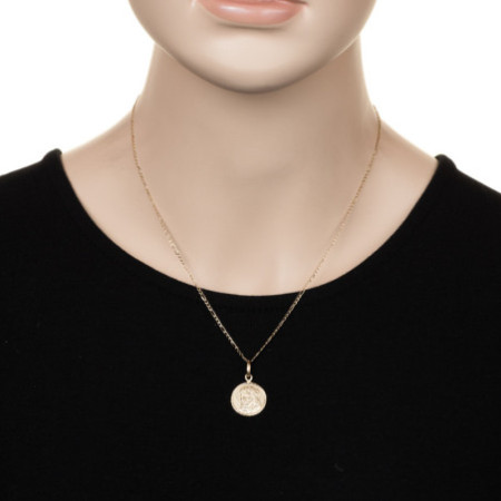 Zlatý prívesok - Ježiš s tŕňovou korunou | Argento.sk