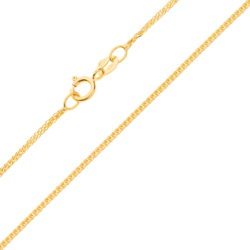 Zlatá retiazka - vzor Líščí chvost, šírka 1 mm | Argento.sk