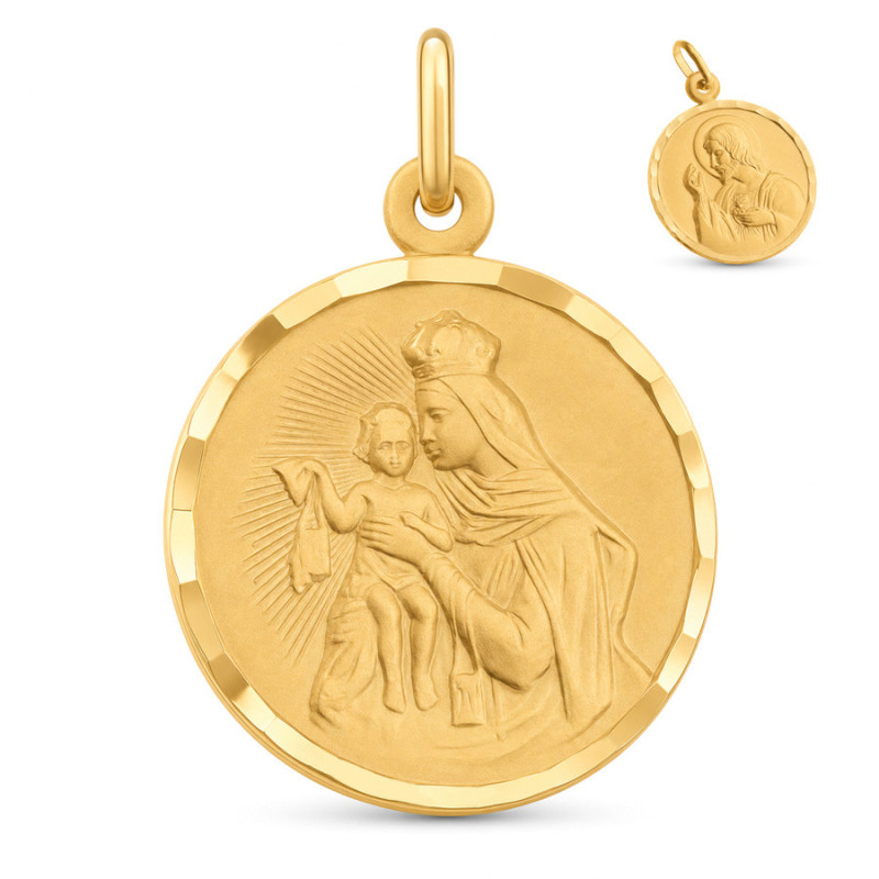 Zlatý prívesok Škapuliar | Argento.sk