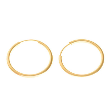 Zlaté náušnice krúžky - 16 mm priemer | Argento.sk