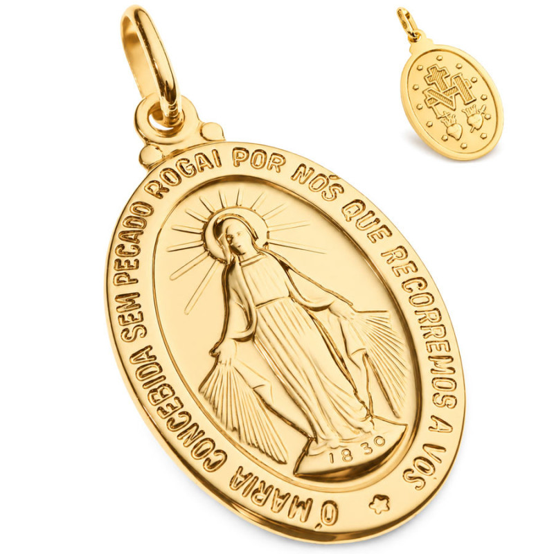 Zlatý prívesok Zázračná medaila | Argento.sk