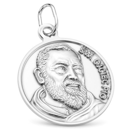 Strieborný prívesok - sv. Páter Pio | Argento.sk