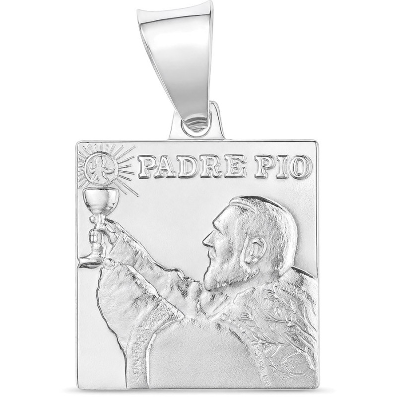 Strieborný prívesok - sv. Páter Pio | Argento.sk