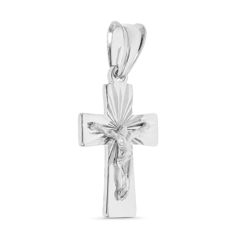 Strieborný prívesok - krížik s Ježišom | Argento.sk