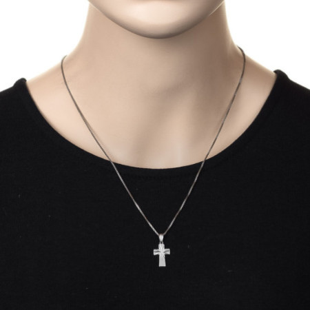 Strieborný prívesok - krížik | Argento.sk