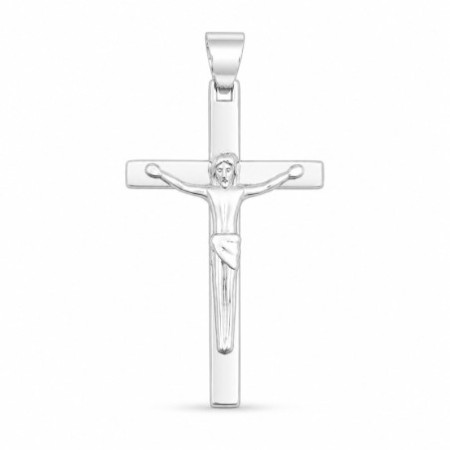 Strieborný prívesok - krížik s Ježišom | Argento.sk