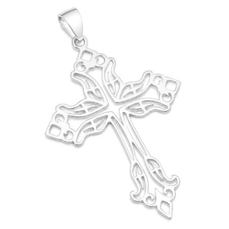 Strieborný prívesok - krížik | Argento.sk