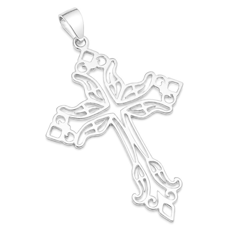 Strieborný prívesok - krížik | Argento.sk
