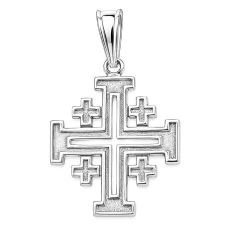 Strieborný prívesok - Jeruzalemský krížik | Argento.sk