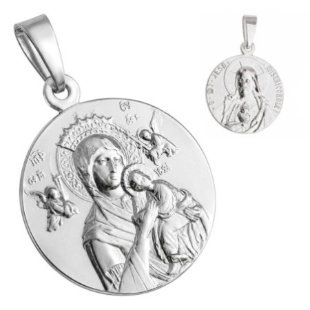 Strieborný prívesok - Panna Mária ustavičnej pomoci | Argento.sk