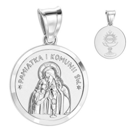 Strieborný prívesok - pamiatka prvého svätého prijímania | Argento.sk