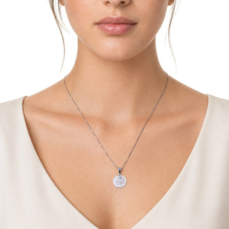 Strieborný prívesok - Panna Mária s dieťaťom Ježišom | Argento.sk