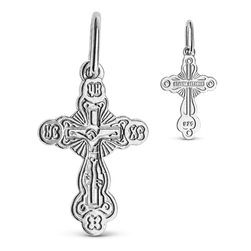 Strieborný prívesok - pravoslávny krížik | Argento.sk