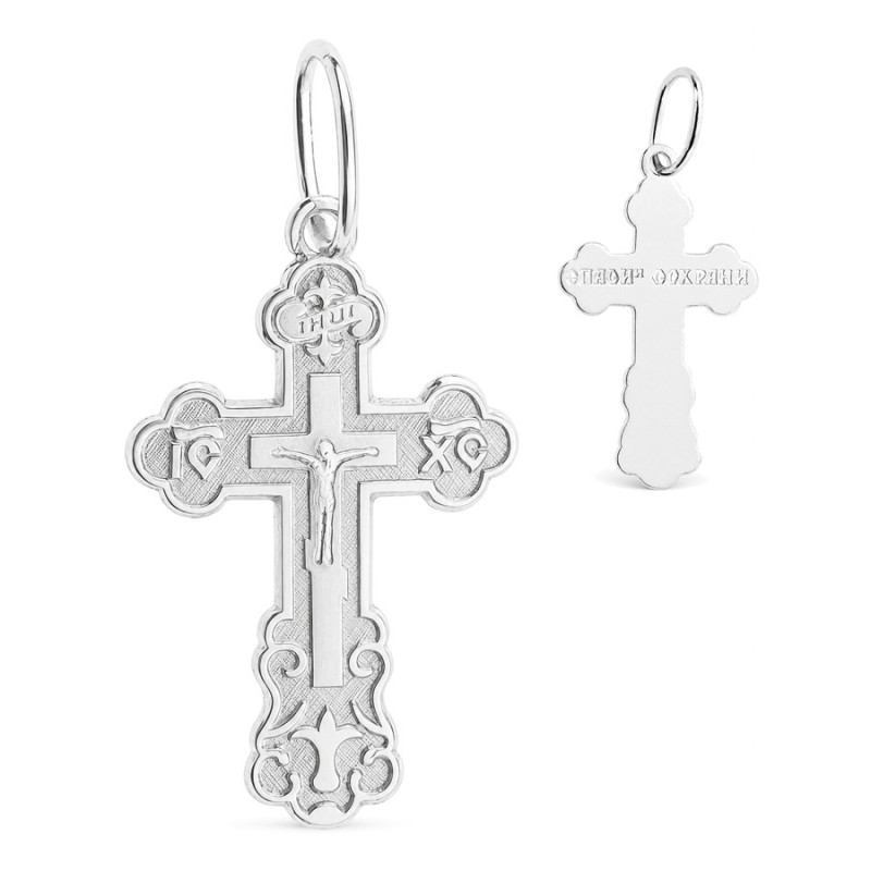 Strieborný prívesok - pravoslávny krížik | Argento.sk