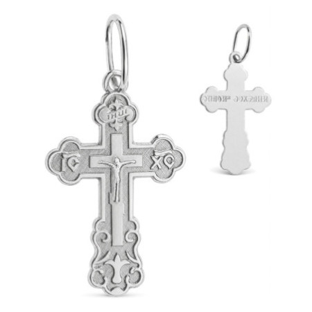 Strieborný prívesok - pravoslávny krížik | Argento.sk