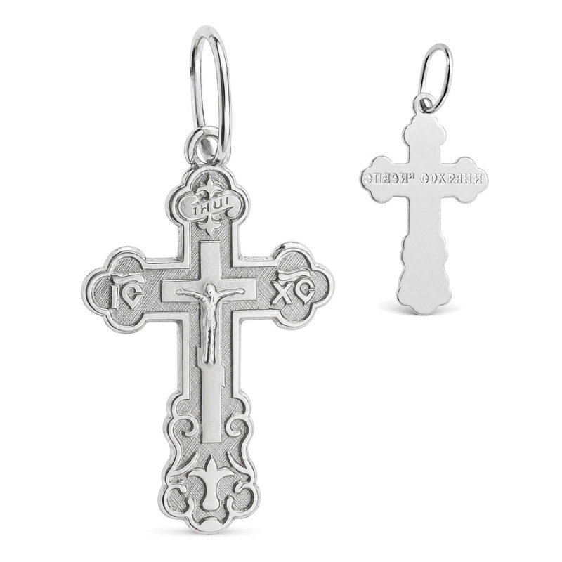 Strieborný prívesok - pravoslávny krížik | Argento.sk